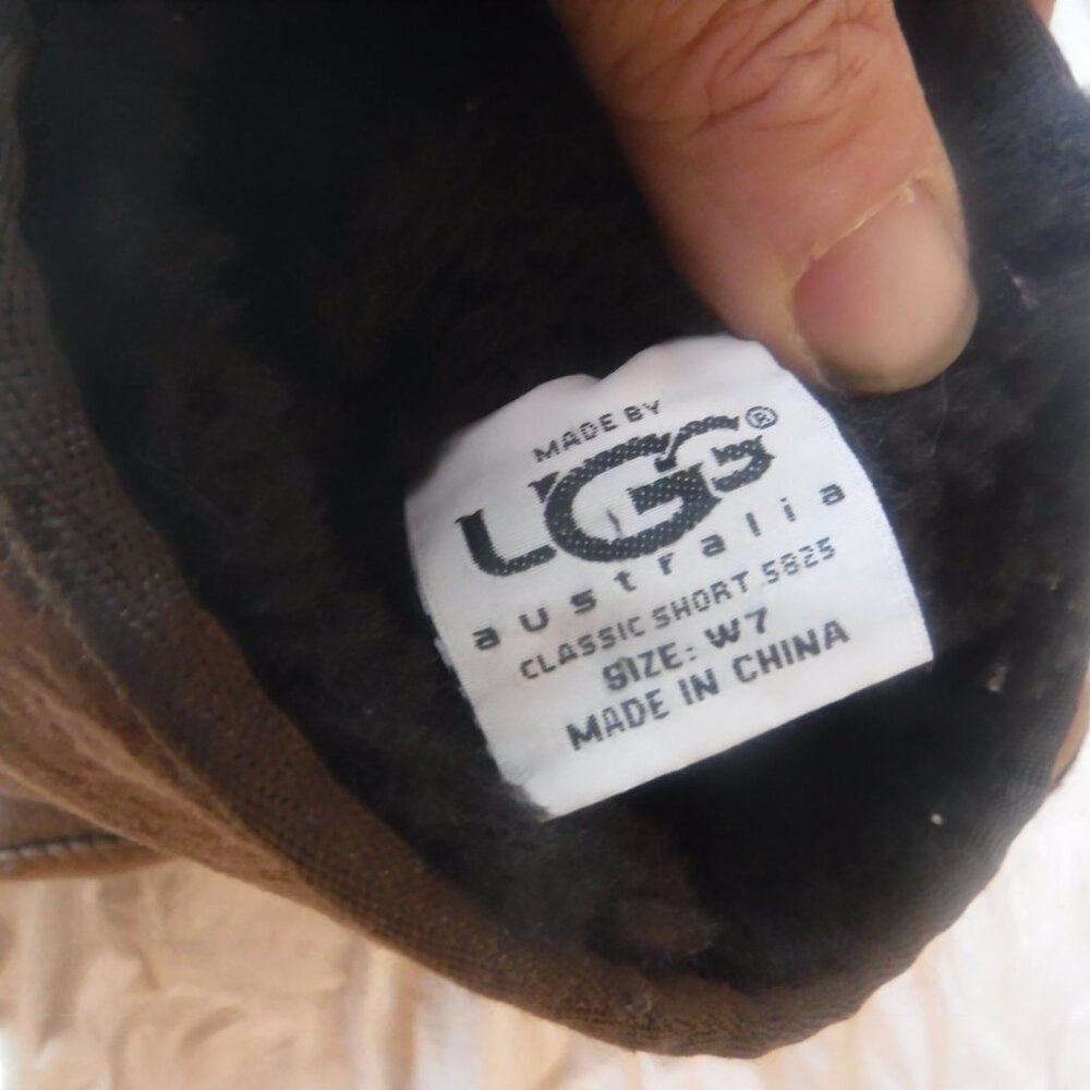 Ugg boots Womens Winter Brown Ugg Boots Size 7 - Picture 4 of 8